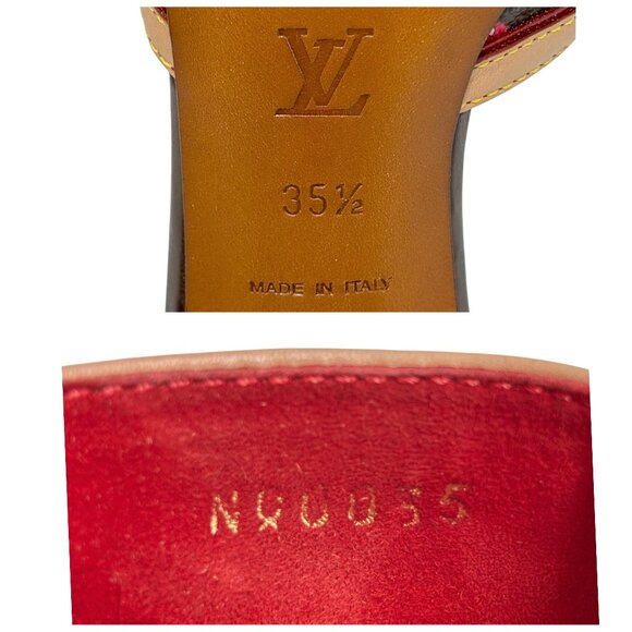 LOUIS VUITTON Vintage Monogram Cherry Sandals #35.5 Takashi Murakami [105150] - Picture 12 of 12